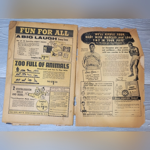 Strange Suspense Tales Vintage Comic Book - Black Cat Mystic July-September 1956 - Picture 11 of 11